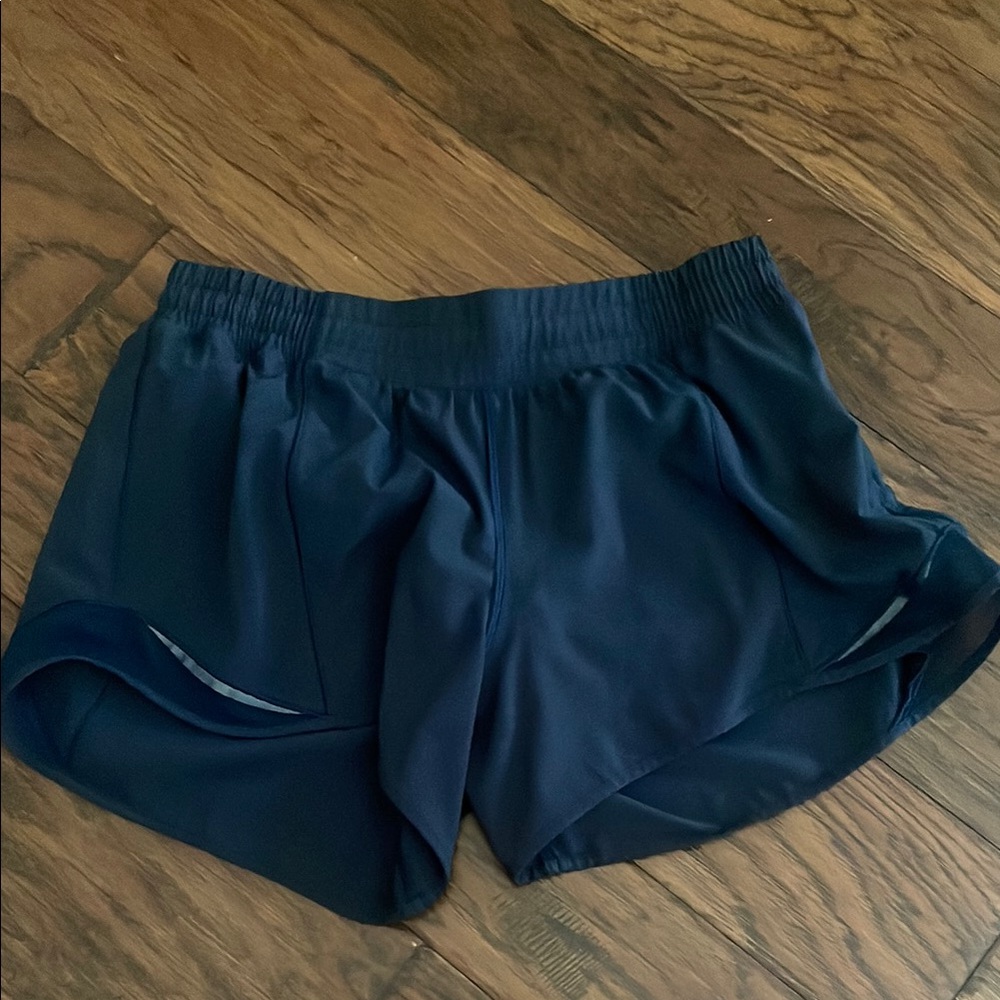 Lululemon Athletica Blue Athletic Shorts Lightweight Performance